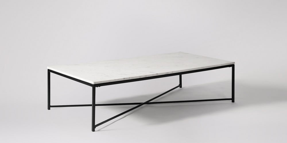 Borago Officinalis Marble Coffee Table