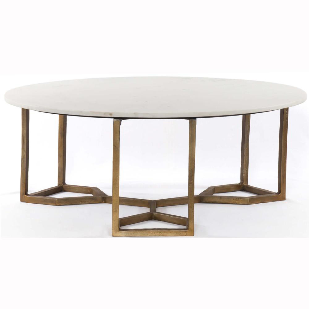 Hyssopus officinalis Marble Coffee Tables